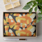 Halloween Candy Corn Seamless Pattern Tissuepapier (Geschenk)