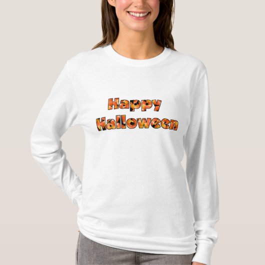 Halloween Candy Corn Shirt (Voorkant)
