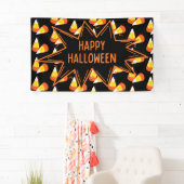 Halloween Candy Corn Spandoek (Insitu)