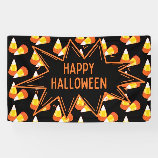 Halloween Candy Corn Spandoek (Horizontaal)