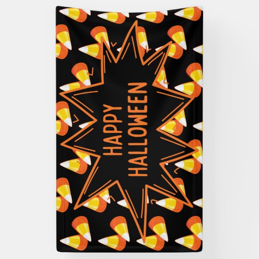 Halloween Candy Corn Spandoek (Verticaal)