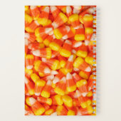 Halloween Candy Corn Spiral Notitieboek (Achterkant)