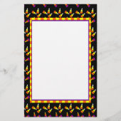 Halloween Candy Corn Stationery Briefpapier (Voorkant)