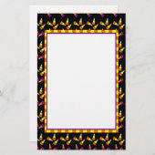 Halloween Candy Corn Stationery Briefpapier (Voorkant / Achterkant)