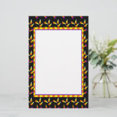 Halloween Candy Corn Stationery Briefpapier (Staand voorkant)