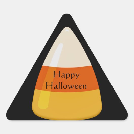Halloween Candy Corn Sticker (Voorkant)