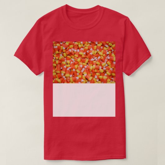 Halloween Candy Corn T-shirt (Design voorkant)