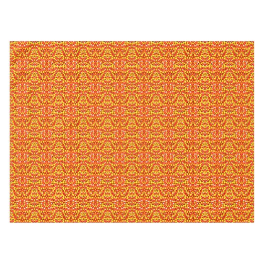 HALLOWEEN CANDY CORN tablecloth Tafelkleed (Voorkant (Horizontaal))