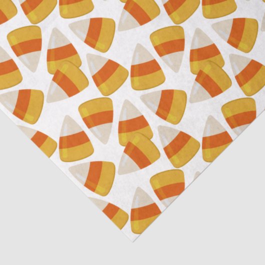 Halloween Candy Corn Tissuepapier (Detail)