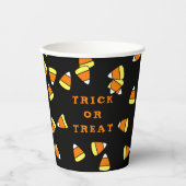 Halloween Candy Corn Trick or treat Papier Cups Papieren Bekers (Voorkant)