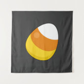 Halloween Candy Corn Wandkleed (Voorkant)