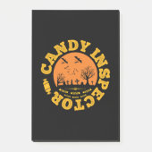 Halloween Candy Inspector Birthday Post-it® Notes (Voorkant)
