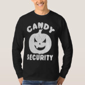Halloween  Candy Security T-shirt (Voorkant)
