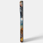 Halloween Cane corso met pompoenen eng Case-Mate iPhone Case (Achterkant / Links)