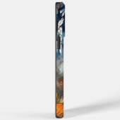 Halloween Cane corso met pompoenen eng Case-Mate iPhone Case (Achterkant / Rechts)