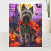 Halloween Cane Corso Vampire Pumpkins eng Kaart (Voorkant)