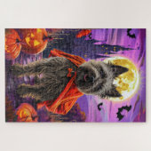 Halloween Cane Corso Vampire Pumpkins eng Legpuzzel (Horizontaal)