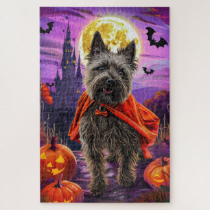 Halloween Cane Corso Vampire Pumpkins eng Legpuzzel