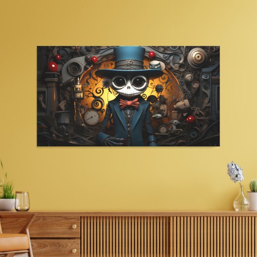 Halloween Canvas Afdruk (Insitu (Woonkamer))