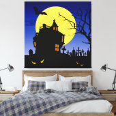 Halloween Canvas Afdruk (Insitu (Slaapkamer))