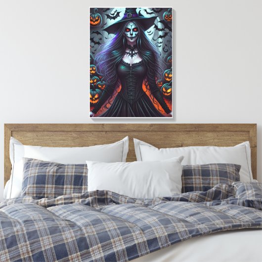 Halloween Canvas Afdruk (Insitu (Slaapkamer))