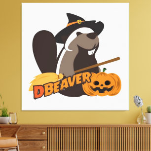 Halloween canvas afdruk