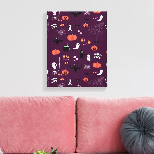 Halloween Canvas Afdruk (Insitu (Woonkamer))