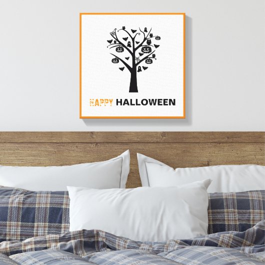 Halloween Canvas afdrukken (Insitu (Slaapkamer))