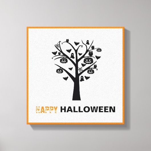Halloween Canvas afdrukken (Voorkant)