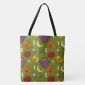 Halloween Canvas tas (Voorkant)
