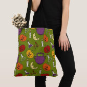 Halloween Canvas tas (Dichtbij)
