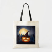 Halloween Canvas tas (Voorkant)