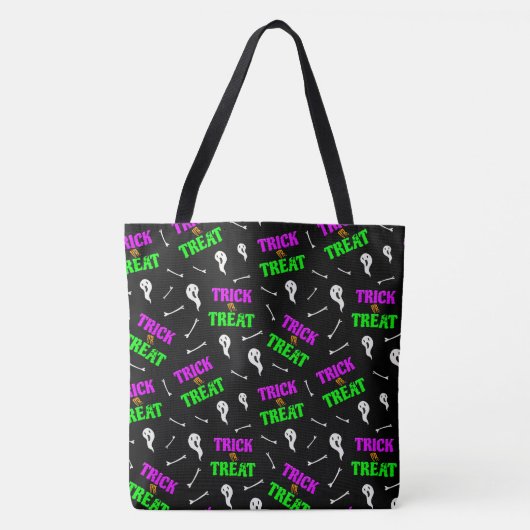 Halloween Canvas tas (Voorkant)