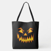 Halloween Canvas tas (Achterkant)