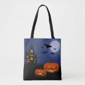Halloween Canvas tas (Voorkant)