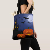 Halloween Canvas tas (Dichtbij)