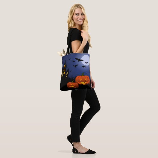 Halloween Canvas tas (Op model)