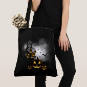 Halloween Canvas tas (Dichtbij)