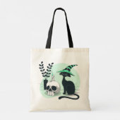 Halloween Canvas tas (Achterkant)