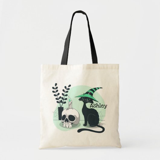 Halloween Canvas tas (Voorkant)