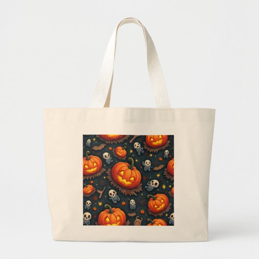 Halloween Canvas tas (Voorkant)