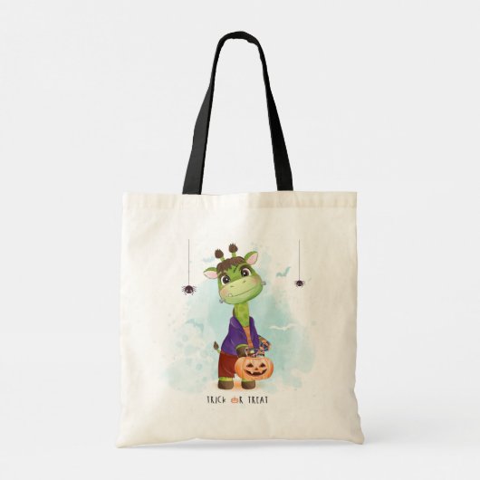 Halloween Canvas tas (Achterkant)