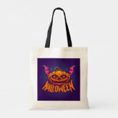 Halloween Canvas tas (Achterkant)