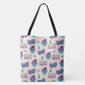 Halloween Canvas tas (Achterkant)