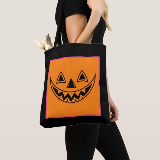 Halloween Canvas tas (Dichtbij)
