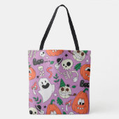 Halloween Canvas tas (Voorkant)