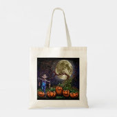 Halloween Canvas tas (Achterkant)