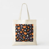Halloween Canvas tas (Achterkant)