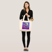 Halloween Canvas tas (Voorkant (model))