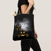 Halloween Canvas tas (Dichtbij)